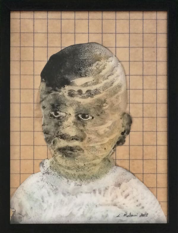 Nalini Malani Ira Mixed media 18 x 14 in 2018