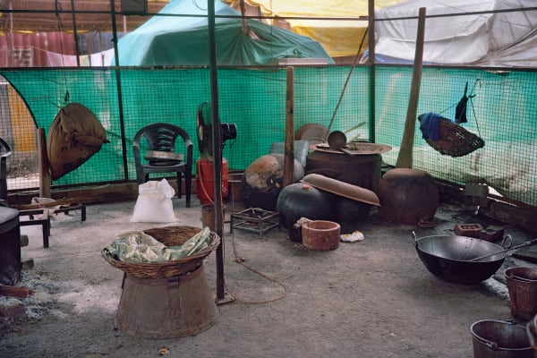 Untitled, (3) from the series The Village on the Highway, 2021 Archival pigment print 43.5 x 65.25 in