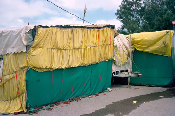 Untitled, (67) from the series The Village on the Highway, 2021 Archival pigment print 28 x 42 in