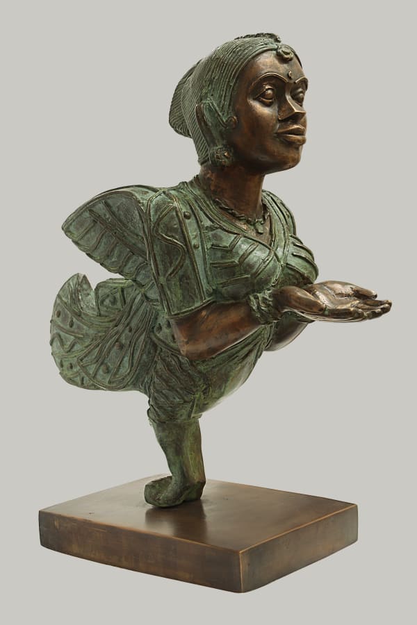 Flying Apsara Bronze 2004