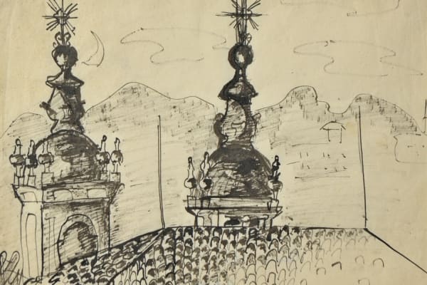 S.H. Raza | Sketching Silence