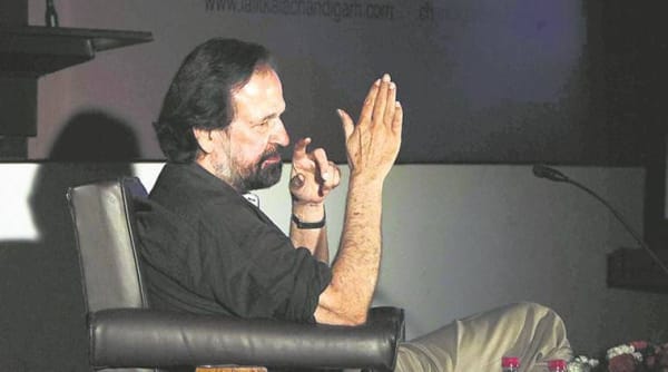 Brush with canvas: ‘Art of any form must make us think & reflect’