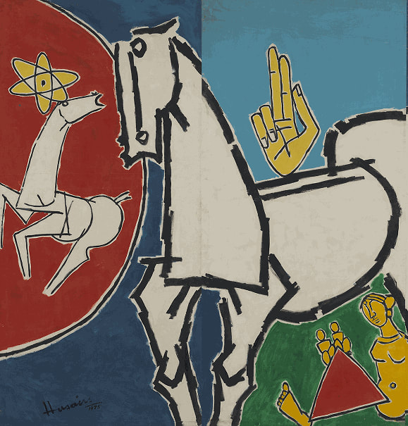 Asia Society Museum in New York presents M.F. Husain: Art and the Nation