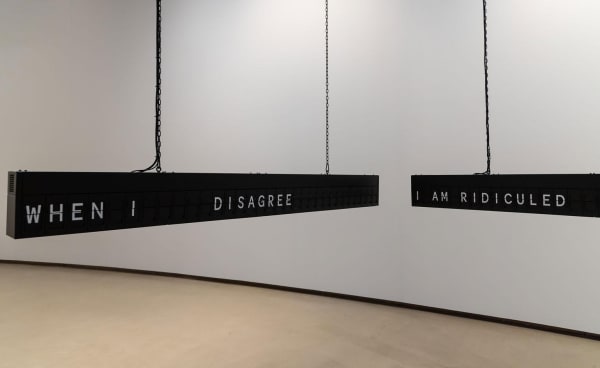 Shilpa Gupta at the Barbican: social injustice, censorship and poetry