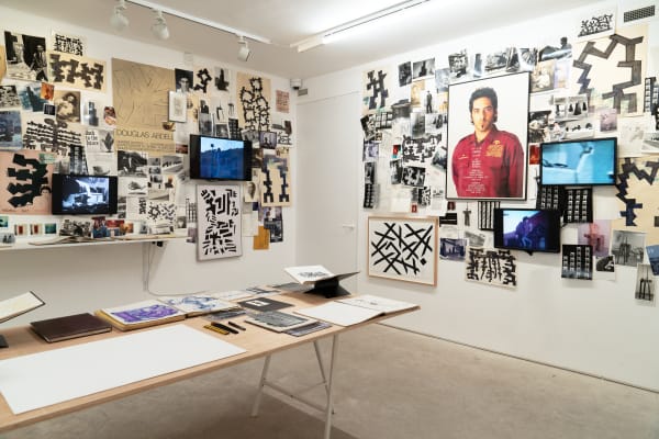 Downstairs Poster Wall