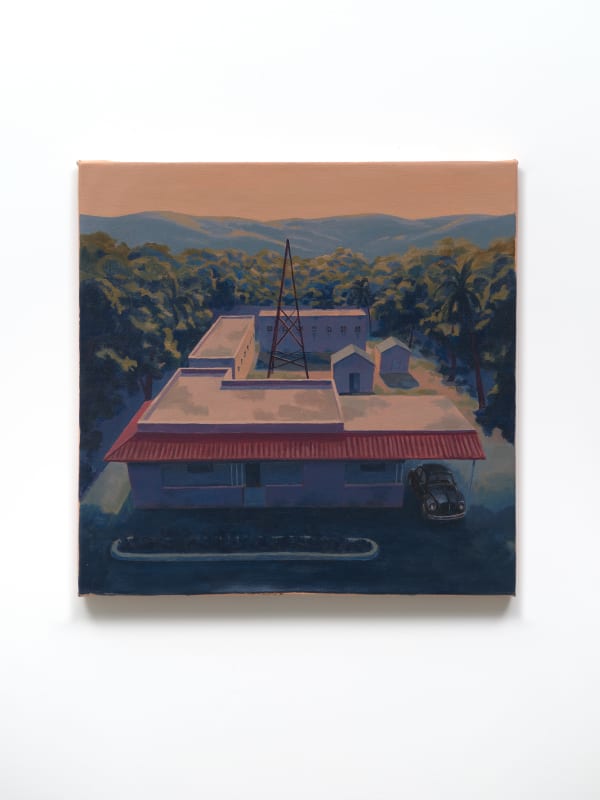 Jos&eacute; Morb&aacute;n La 40 (c. 1959), 2022 Oil on linen 21 x 21 inches