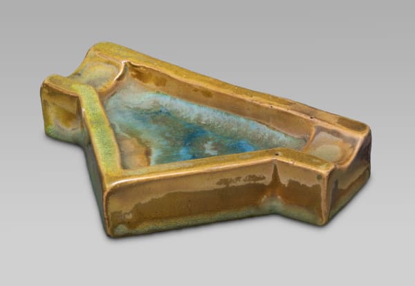 Pewabic Pottery, Ashtray, c. 1940s