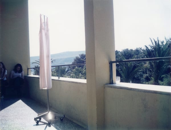 Reflected in a drop of oil