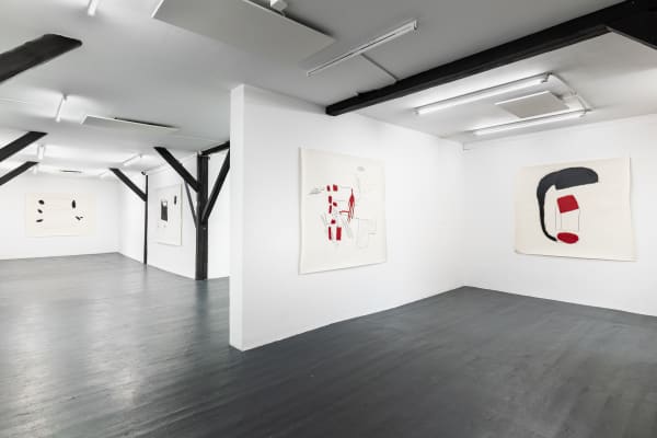 Fatima Moallim, installation view, 2023, Kunstverein Last Tango. Photo: Kilian Bannwart