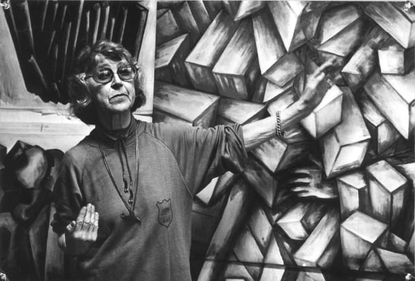 Atti Johansson, Livstycke, 1990s, oil on canvas, 102 x 80 cm, Photo by Jean-Baptiste Béranger