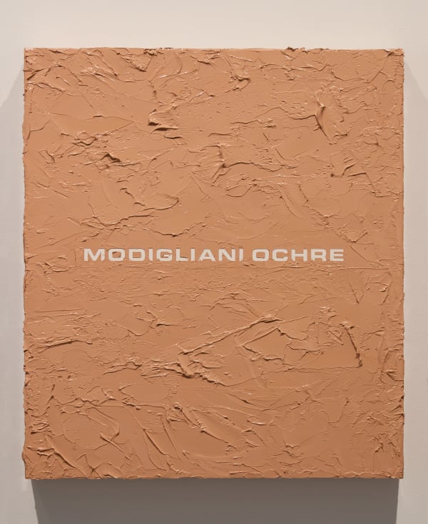 Daniel Mattar, Modigliani Ochre, 2025