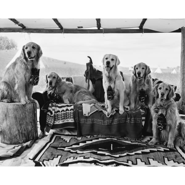 Bruce Weber, The Official Meeting of the Montana Rolleiflex Camera Club, Little Bear Ranch, Montana, 1997.