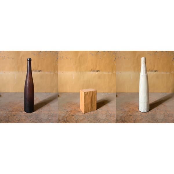 Joel Meyerowitz, Morandi's Objects, Triptych One, 2015.
