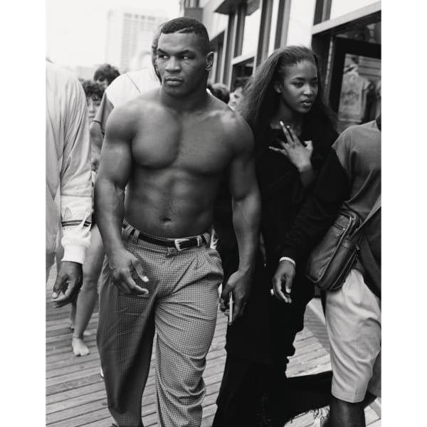 Bruce Weber, Mike Tyson and Naomi Campbell, Atlantic City, NJ, 1989.