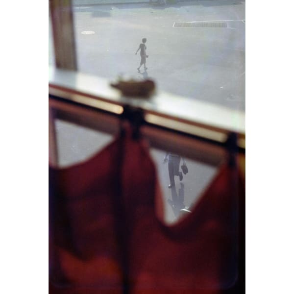 Red curtain, 1956.