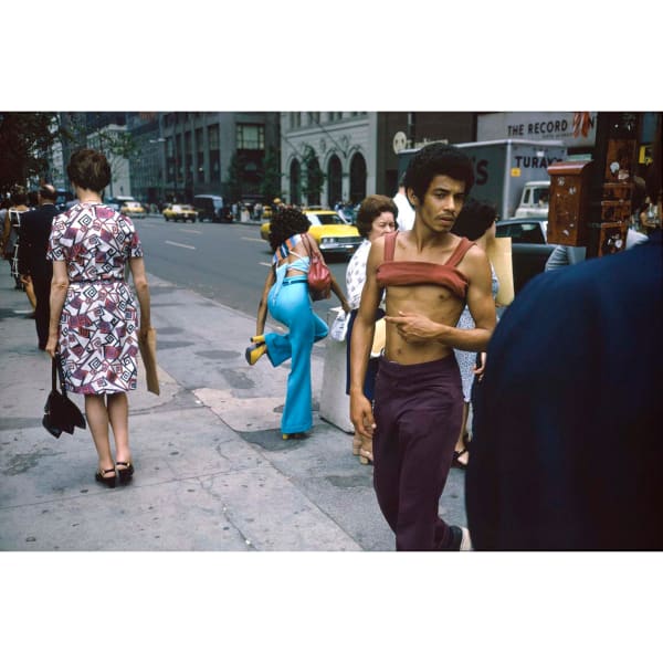 New York City, 42nd Street and Fith Avenue, 1974.