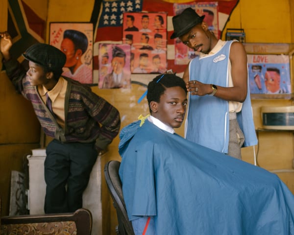 The Barbershop, Accra, Ghana, 2023.: “Boys will Always be Boys” Series