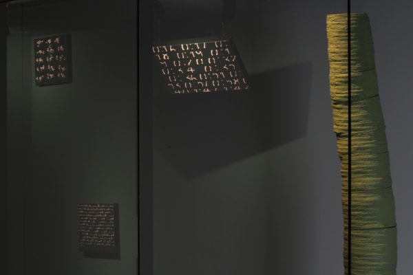 The middle of the exhibition peirod