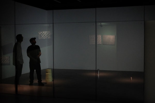 The first day of the exhibition