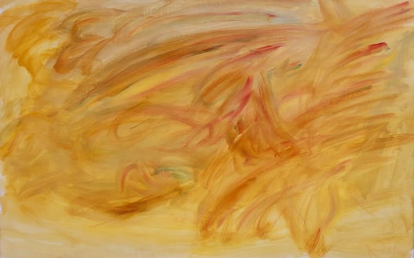 Jean Messagier Été Matin, 1959 Huile sur toile / Oil on canvas 90 x 140 cm