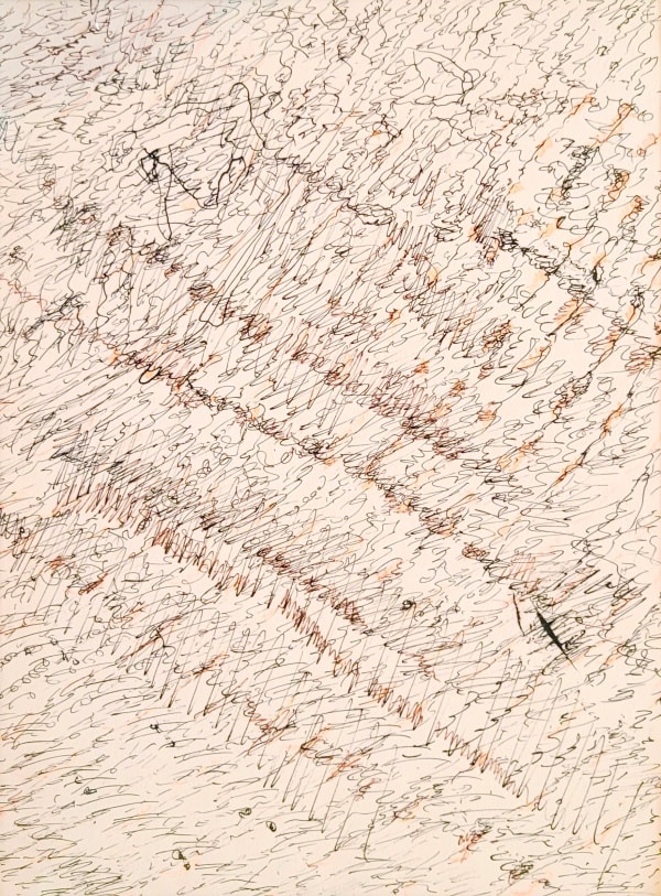 Henri Michaux Dessin de réagrégation, 1962/1963 Encre sur papier / Ink on paper 24 x 18 cm