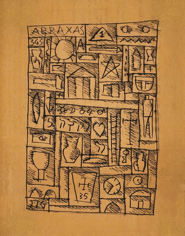 Joaquín Torres García Abraxas, 1935, 1935 Encre sur papier / Ink on paper 19 x 14,5 cm