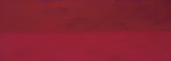 Horizon 17, dry pastel, 30 x 80 cm