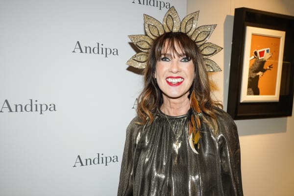 Guests at the exhibition opening