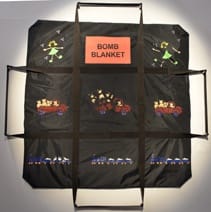 Bomb Blanket Banksy