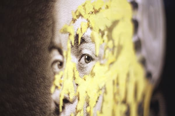 Banksy print close up