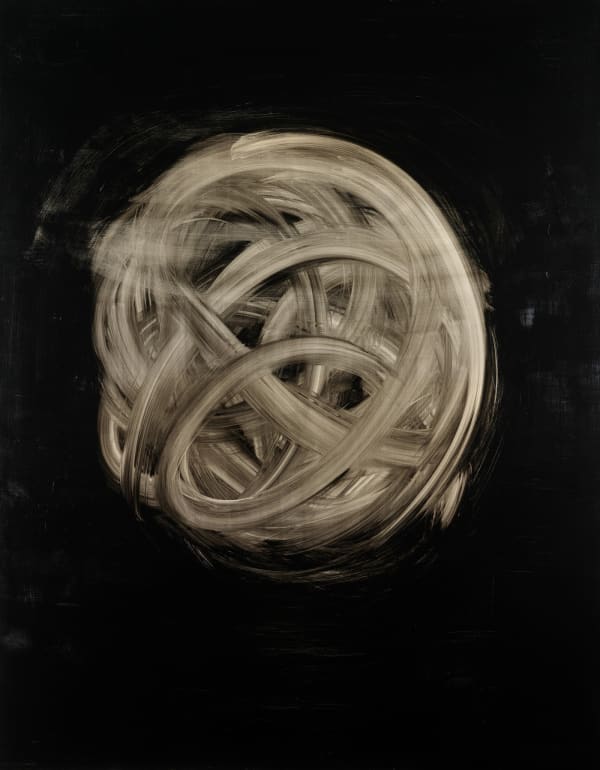 011205 Van Mullem Sans Titre Ink On Board 180Cm X 140Cm