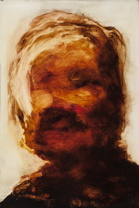 A0112101 Van Mullem Sans Titre Ink On Board 60Cm X 40Cm