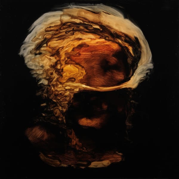 A011245 Van Mullem Sans Titre Ink On Board 100Cm X 100Cm