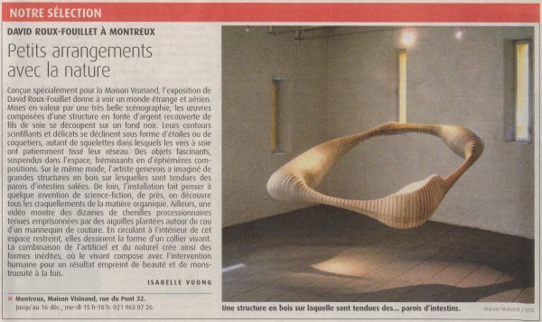 David Roux-Fouillet at Andipa Gallery press clipping