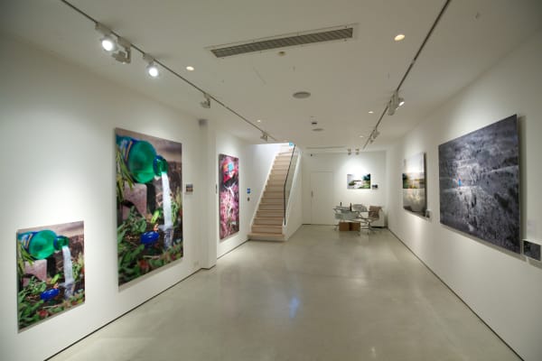 Slinkachu installation at exhibition at andipa gallery.