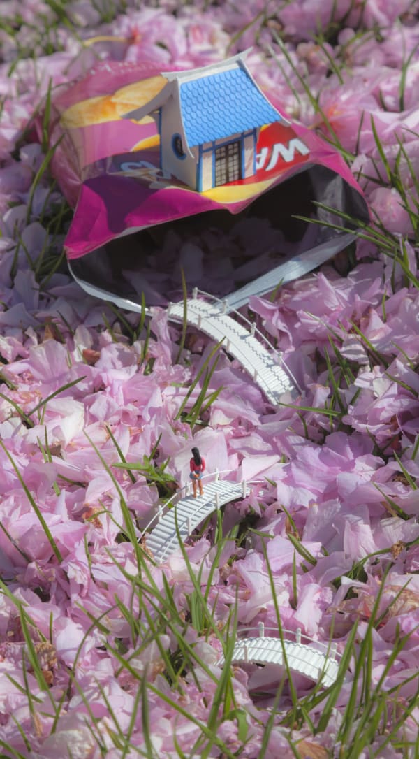 Slinkachu Through The Valley print