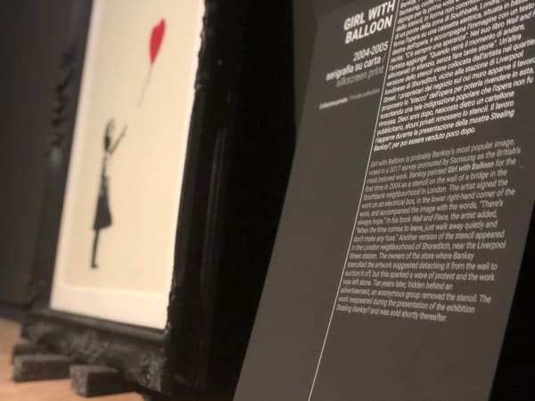 Information about a Banksy piece