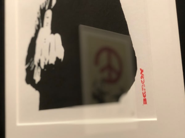 Banksy artwork detail