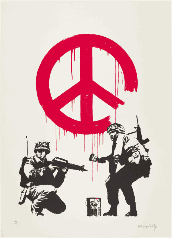 Cnd Soldiers Banksy print