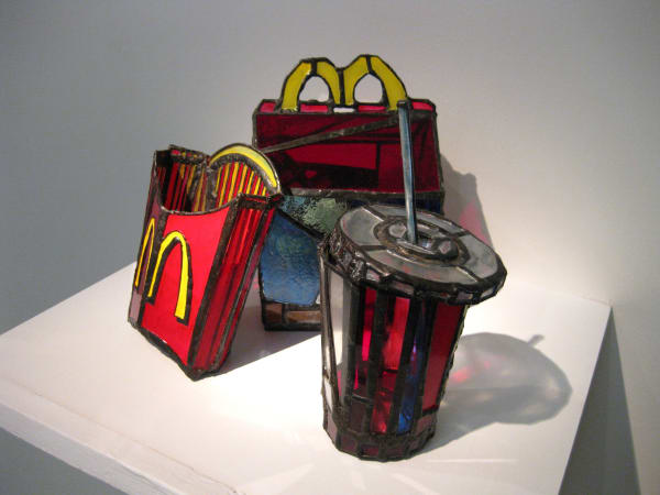 Mcdonalds sculpture in Andipa Gallery
