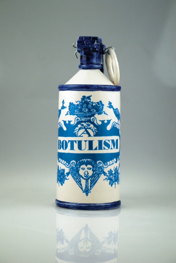 Kraaft Botulism jar sculpture