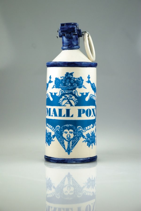 Kraaft Small Pox jar sculpture