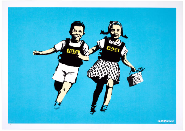 Jack And Jill Banksy print