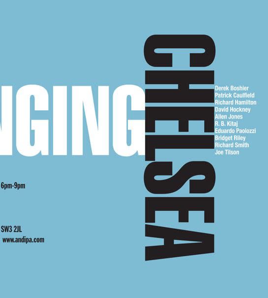 Swinging Chelsea Exhibition poster