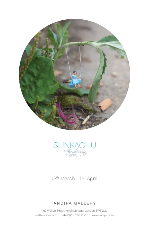 Slinkachu exhibition at andipa gallery cover