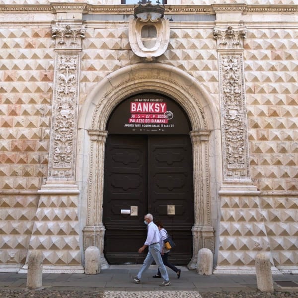 Banksy Exhibition Cover