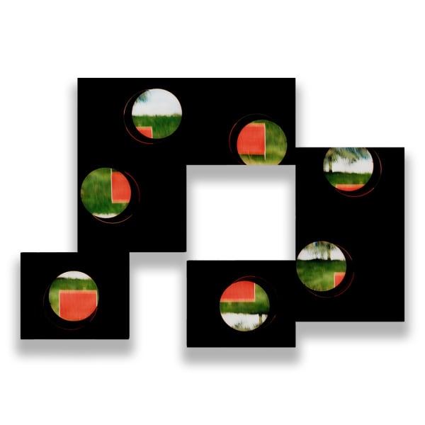 Laura Parker, Rotations: Landscape in Red and Green, 2009