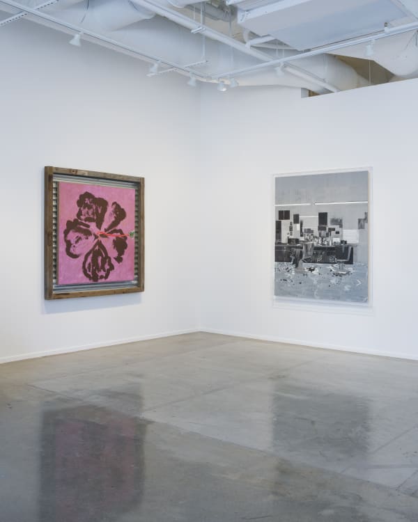 Installation view, "A Room Hung With Thoughts: British Painting Now," 2025. Photo: Evan Sheldon.
