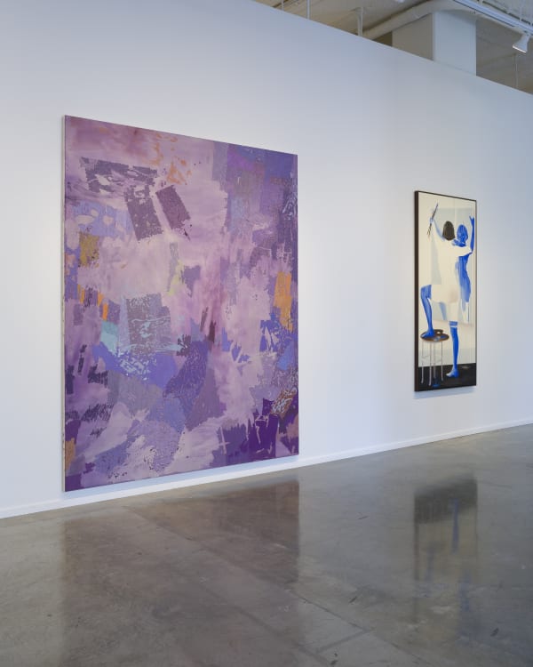 Installation view, "A Room Hung With Thoughts: British Painting Now," 2025. Photo: Evan Sheldon.