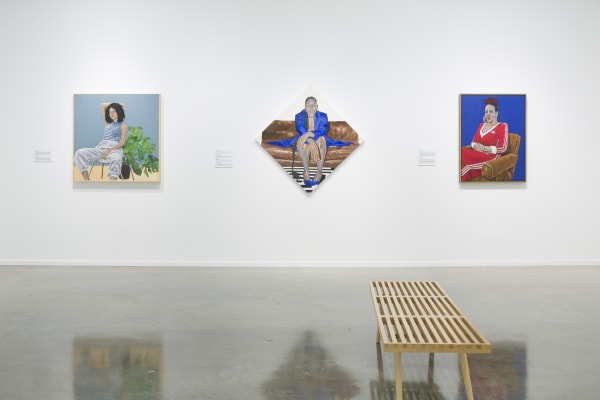 Installation view, Robert Peterson: Somewhere in America, 2025. Photo: Evan Sheldon.